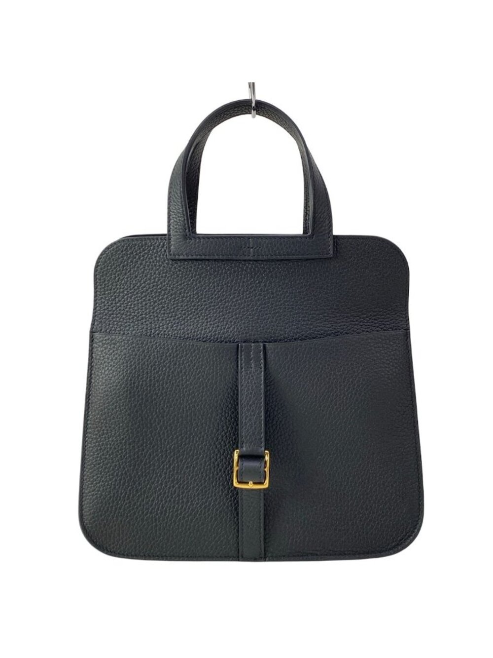 Hermes Handbag Halzan 25 Black Leather